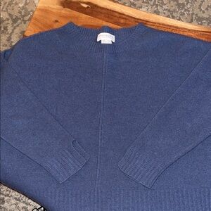 Bianco & Blu merino wool & cashmere blend sweater XL